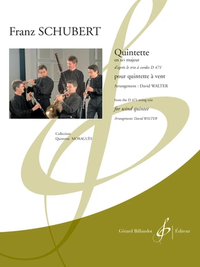 Quintette en Sib majeur d'après le trio à cordes d471